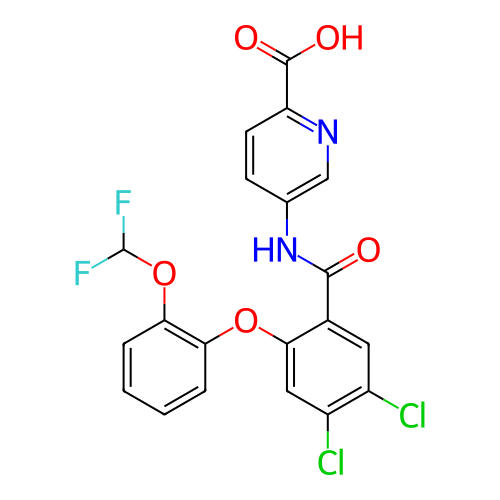 Chemical structure of BindingDB Monomer ID 160972