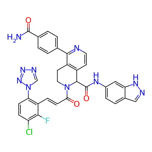 Chemical structure of BindingDB Monomer ID 161057
