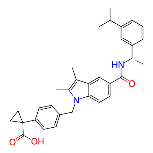 Chemical structure of BindingDB Monomer ID 161127