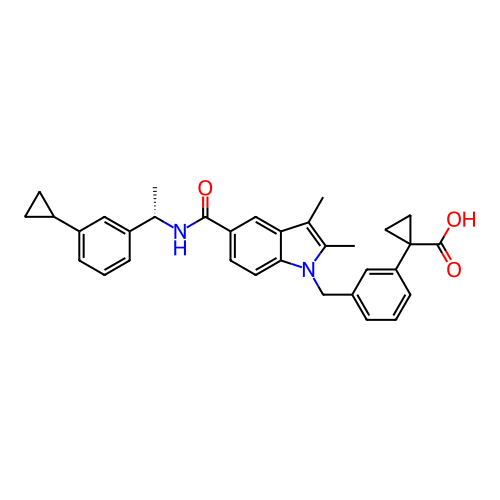 Chemical structure of BindingDB Monomer ID 161212