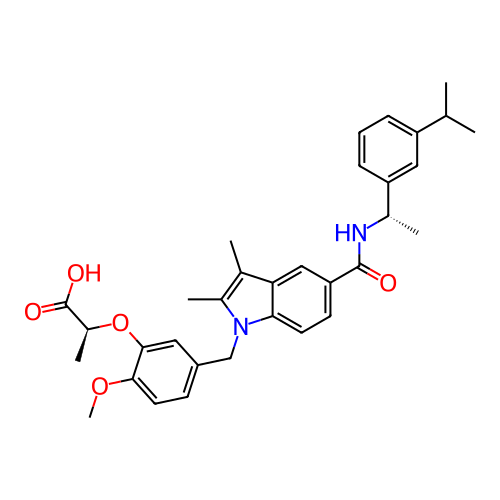 Chemical structure of BindingDB Monomer ID 161215