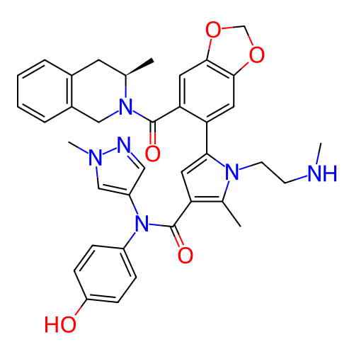 Chemical structure of BindingDB Monomer ID 161495