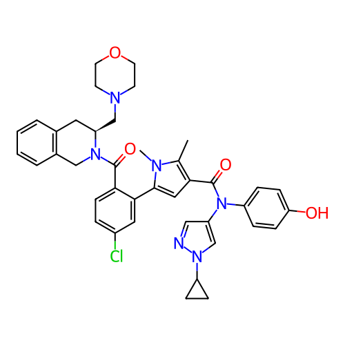 Chemical structure of BindingDB Monomer ID 161559