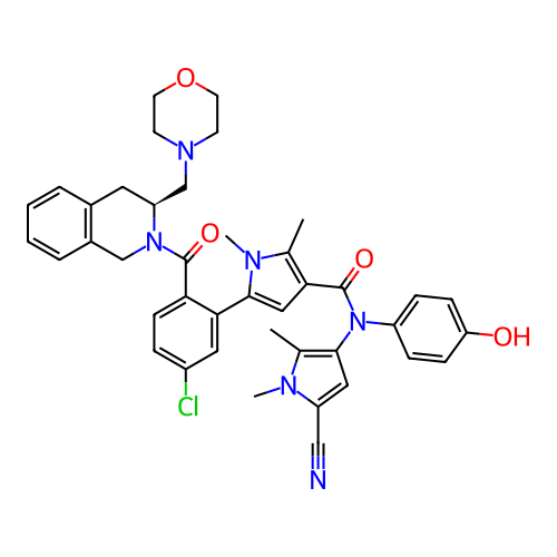 Chemical structure of BindingDB Monomer ID 161571