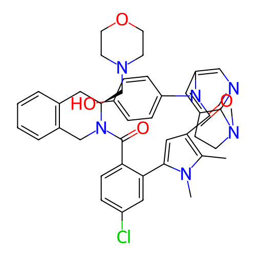 Chemical structure of BindingDB Monomer ID 161573