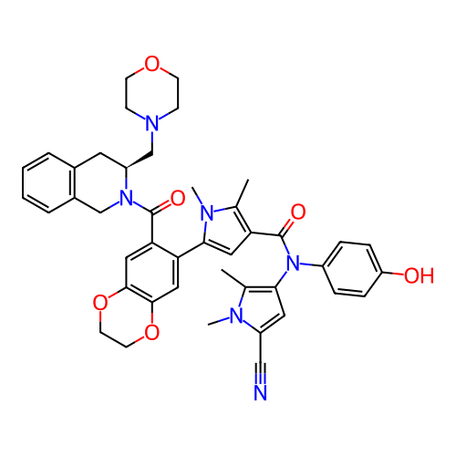 Chemical structure of BindingDB Monomer ID 161597
