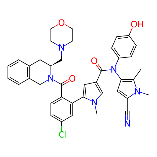 Chemical structure of BindingDB Monomer ID 161598