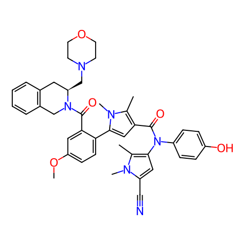 Chemical structure of BindingDB Monomer ID 161600