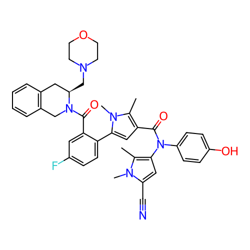 Chemical structure of BindingDB Monomer ID 161611