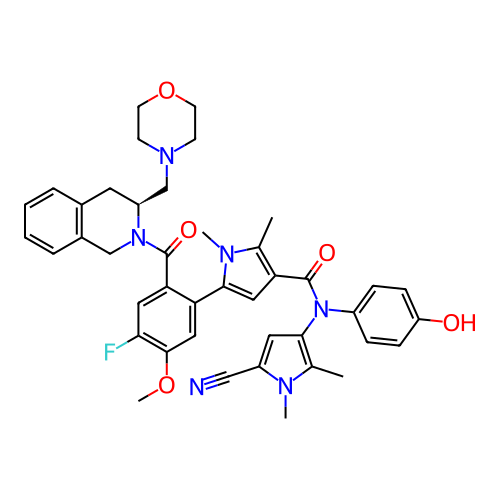 Chemical structure of BindingDB Monomer ID 161612