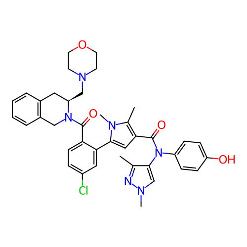 Chemical structure of BindingDB Monomer ID 161614