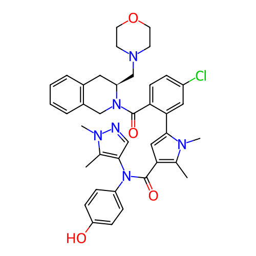 Chemical structure of BindingDB Monomer ID 161615