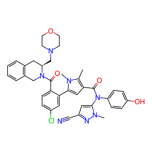 Chemical structure of BindingDB Monomer ID 161631