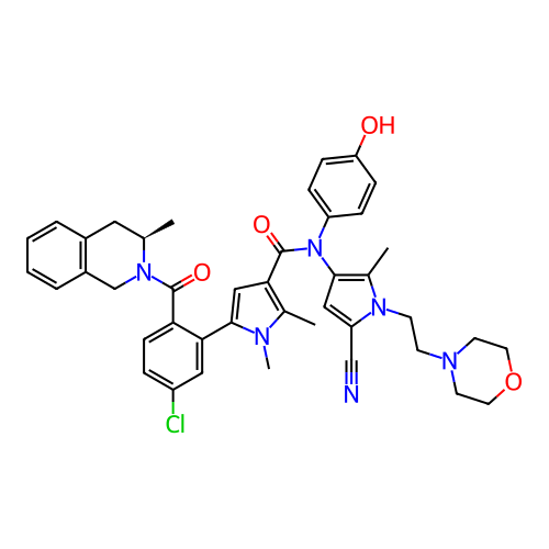 Chemical structure of BindingDB Monomer ID 161636