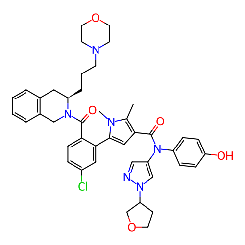 Chemical structure of BindingDB Monomer ID 161640