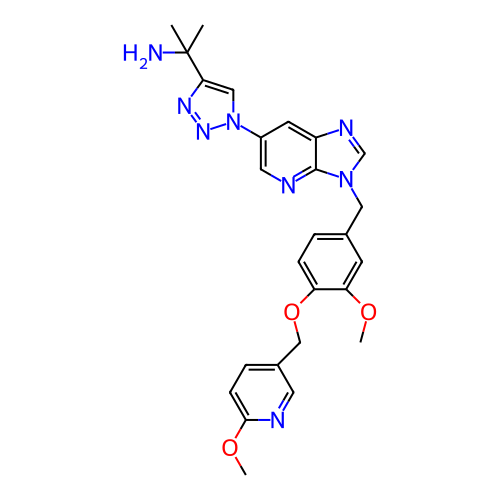 Chemical structure of BindingDB Monomer ID 164916