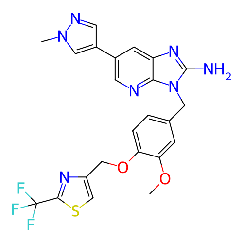 Chemical structure of BindingDB Monomer ID 164945