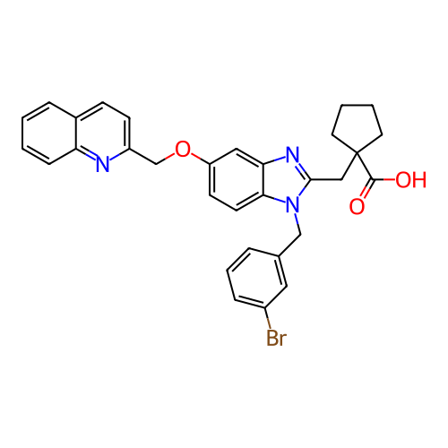 Chemical structure of BindingDB Monomer ID 165054