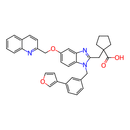 Chemical structure of BindingDB Monomer ID 165065