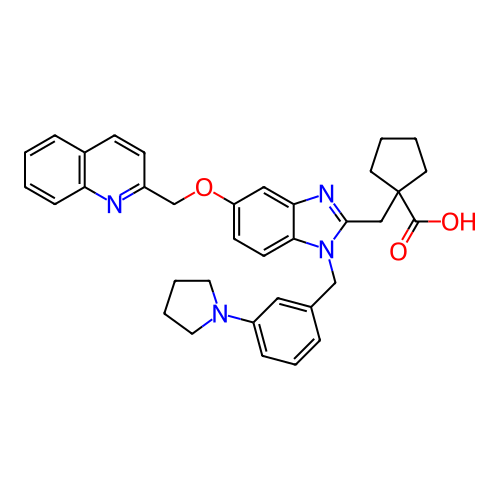 Chemical structure of BindingDB Monomer ID 165164