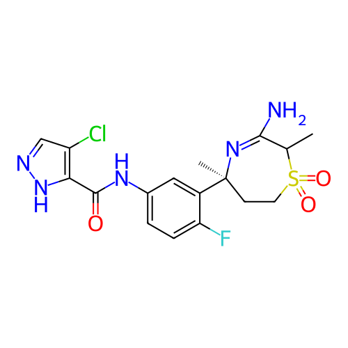Chemical structure of BindingDB Monomer ID 165915