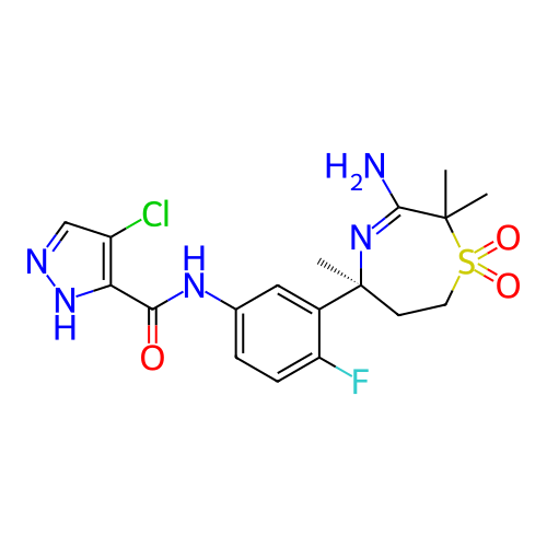 Chemical structure of BindingDB Monomer ID 165917