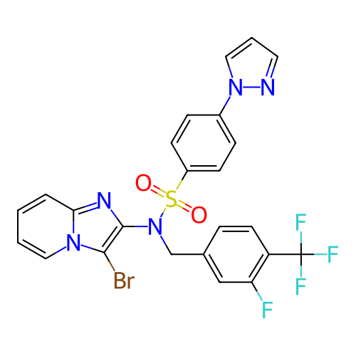 Chemical structure of BindingDB Monomer ID 165992