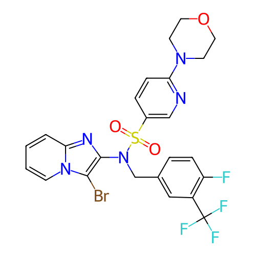 Chemical structure of BindingDB Monomer ID 166000