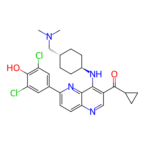Chemical structure of BindingDB Monomer ID 166061