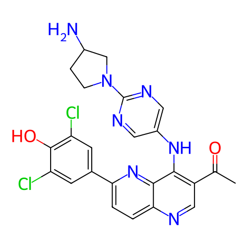 Chemical structure of BindingDB Monomer ID 166097