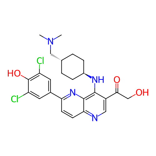 Chemical structure of BindingDB Monomer ID 166100