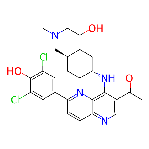 Chemical structure of BindingDB Monomer ID 166104