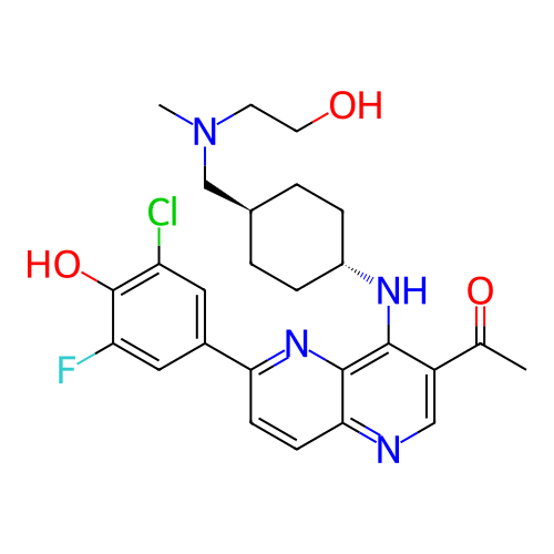 Chemical structure of BindingDB Monomer ID 166105