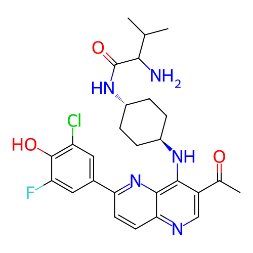 Chemical structure of BindingDB Monomer ID 166125