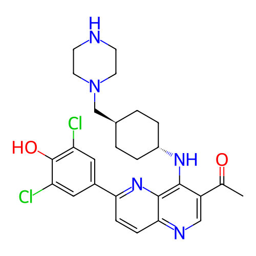 Chemical structure of BindingDB Monomer ID 166126