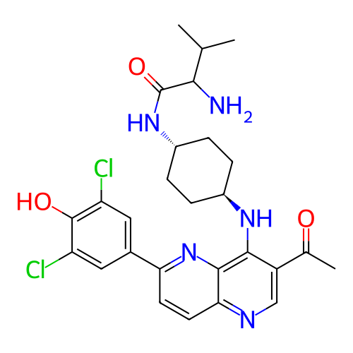 Chemical structure of BindingDB Monomer ID 166135