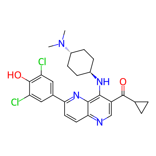 Chemical structure of BindingDB Monomer ID 166136