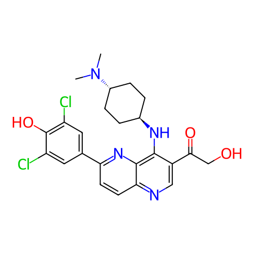 Chemical structure of BindingDB Monomer ID 166155