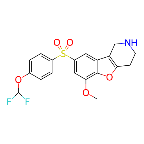 Chemical structure of BindingDB Monomer ID 166307