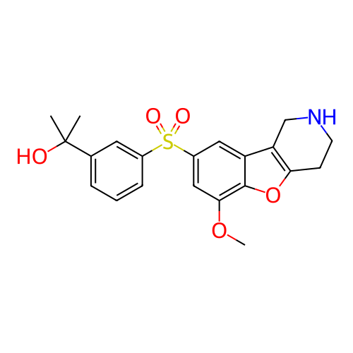 Chemical structure of BindingDB Monomer ID 166320