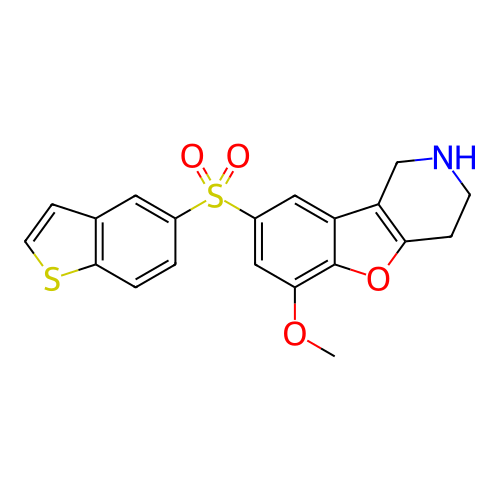 Chemical structure of BindingDB Monomer ID 166327