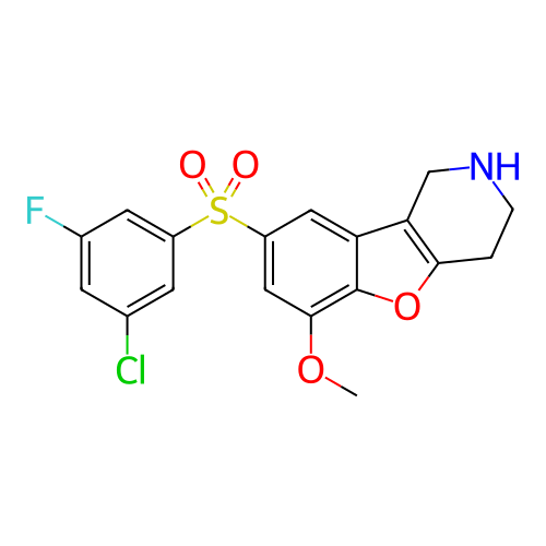 Chemical structure of BindingDB Monomer ID 166331
