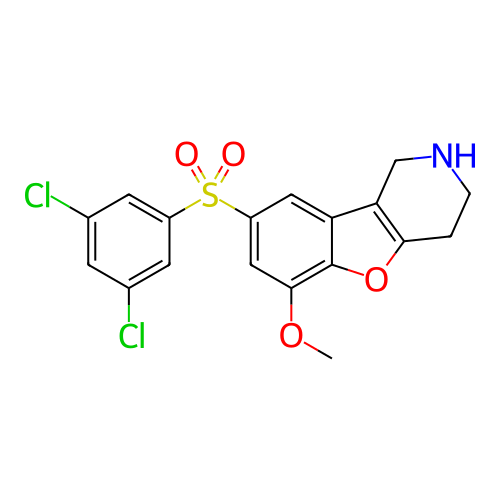 Chemical structure of BindingDB Monomer ID 166334