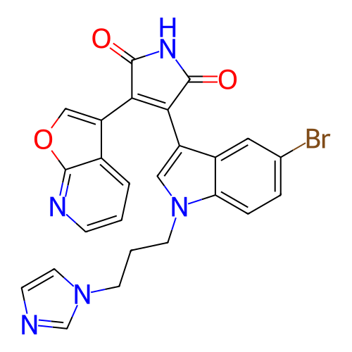 Chemical structure of BindingDB Monomer ID 166615