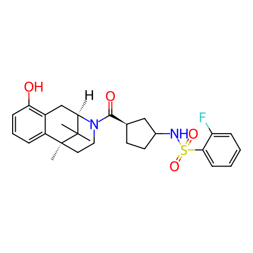 Chemical structure of BindingDB Monomer ID 166853