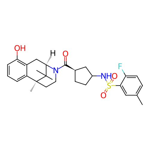 Chemical structure of BindingDB Monomer ID 166861