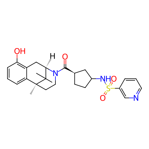 Chemical structure of BindingDB Monomer ID 166862