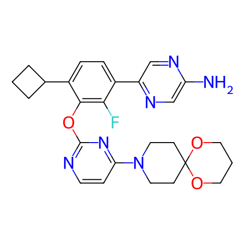 Chemical structure of BindingDB Monomer ID 167159