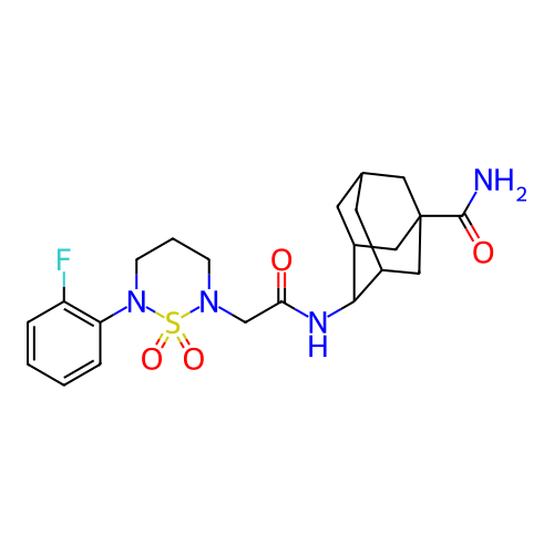 Chemical structure of BindingDB Monomer ID 167435