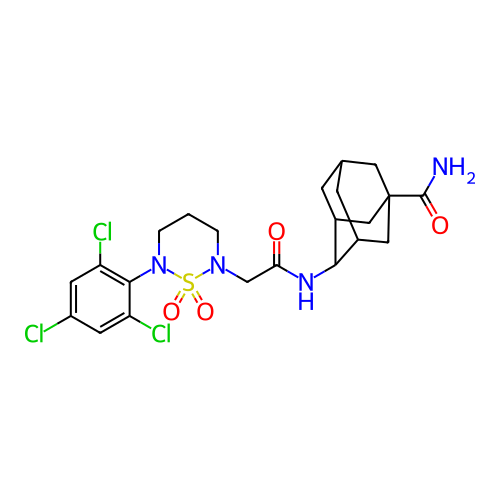 Chemical structure of BindingDB Monomer ID 167438